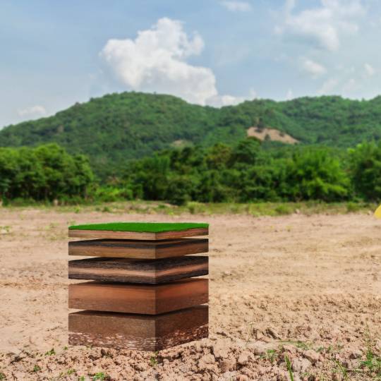 Vente terrain étude de sol