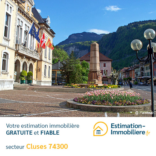 Estimation immobilière Cluses 74300